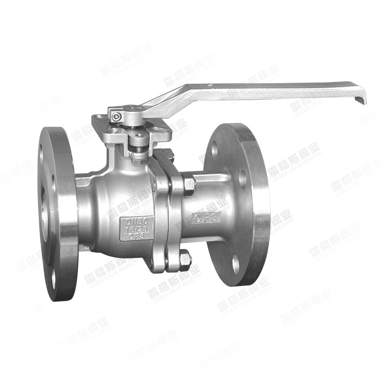 Manual flanged ball valve