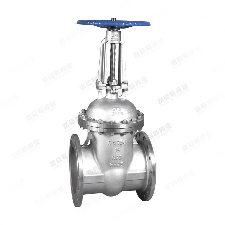 Manual flanged gate valve