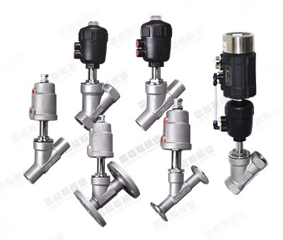 Pneumatic Angle Seat Valve