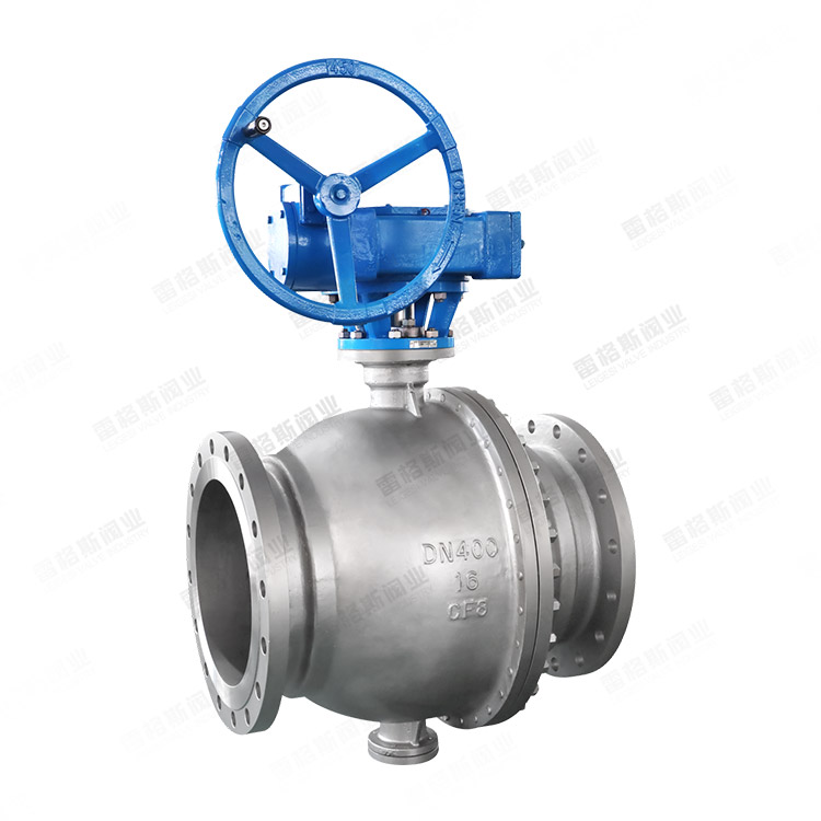 Manual fixed ball valve
